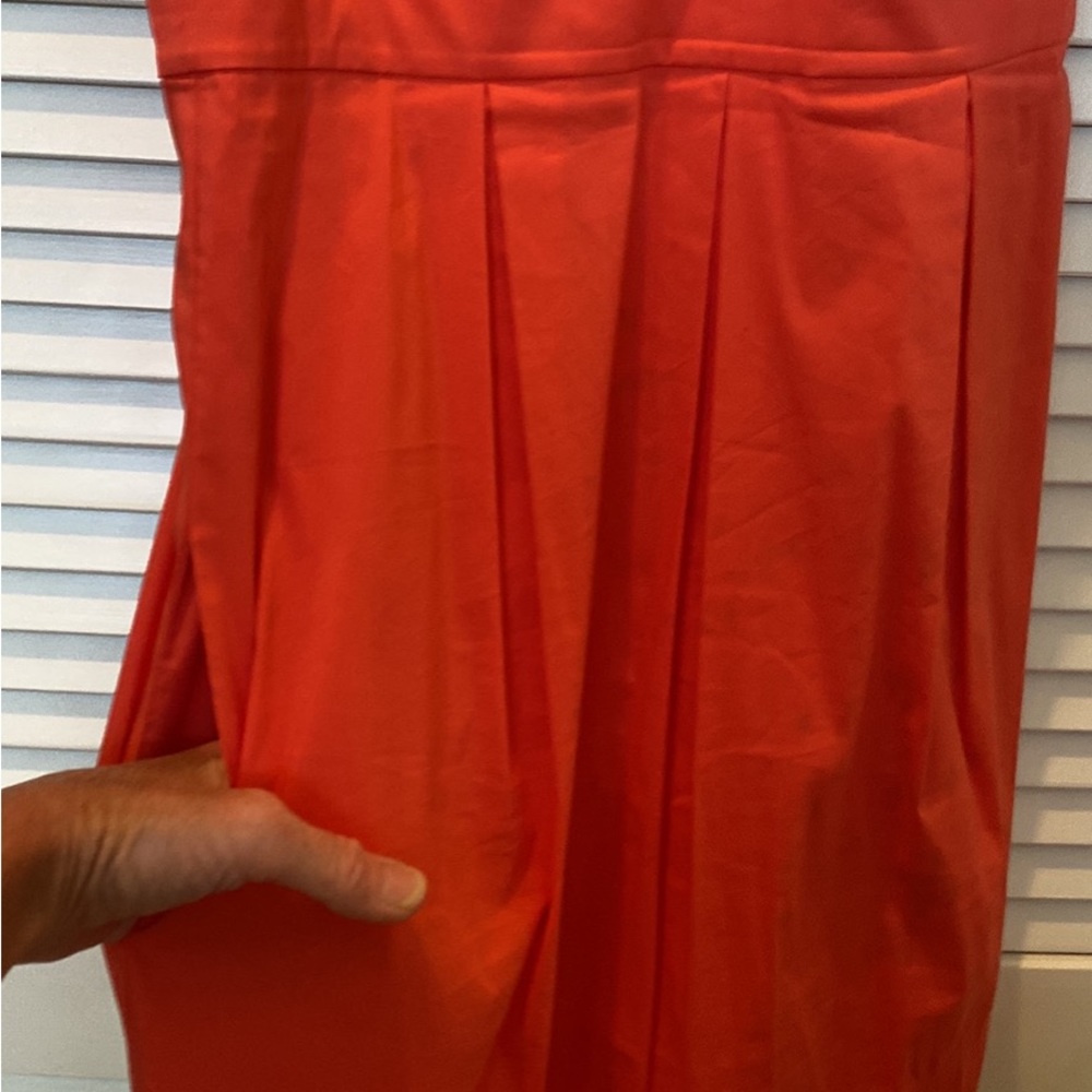 Bebe Mazazira Coral Dress SZ 4 light weight cotton light liner sexy